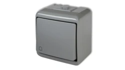 JUNIOR Przycisk /dzwonek/ podświetlany popielaty 10WHE-4L