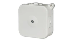 Puszka instalacyjna hermetyczna bez złączek 80x80mm biały PHS-2
