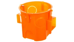 Puszka p/t 60mm łączeniowa głęboka z wkrętami pomarańczowa 302590 /75szt./