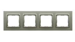 VENA2 Ramka poczwórna satyna 525084