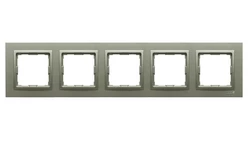 VENA2 Ramka pięciokrotna satyna 525085