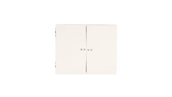 SISTENA LIFE Klawisz podwójny z podświetleniem arctic 771079