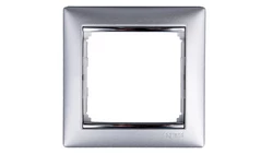 VALENA Ramka pojedyncza aluminium 770351