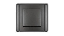 FLEXI Łącznik jednobiegunowy grafitowy 11FWP-1