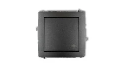 DECO Łącznik krzyżowy grafitowy 11DWP-6