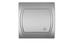 LOGO Łącznik krzyżowy podświetlany srebrny metalik 7LWP-6L