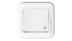 LIZA Łącznik krzyżowy podświetlany biały WPT-6L