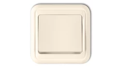 LIZA Łącznik jednobiegunowy podświetlany beżowy 1WPT-1L