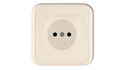 LIZA Gniazdo pojedyncze b/u beżowy 1GPT-1