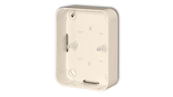 LIZA Puszka montażowa do gniazd podwójnych beżowy 1PA-125