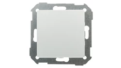 Simon 82 Zaślepka z mostkiem metalowym biała 82800-30