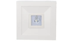 Oprawa awaryjna LOVATO N ECO LED 1W 125lm (opt. otwarta) 3h jednozadaniowa biała LVNO/1W/E/3/SE/AT/WH