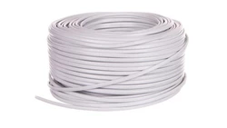 Przewód płaski H03VVH2-F (OMYp) 2x0,75 biały /25m/