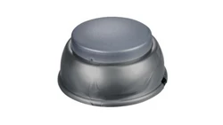 Wyłącznik nożny przelotowy, dwupozycyjny, dwutorowy, 2,5A/250V WN-2/2,5A/SREBRNY