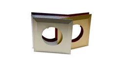 Osłona ściany pod wyłącznik podtynkowy OW-1 CZARNY