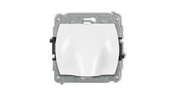 TREND Mechanizm wypustu kablowego biały WPK