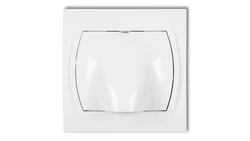 LOGO Wypust kablowy biały LWPK