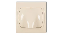 LOGO Wypust kablowy beżowy 1LWPK