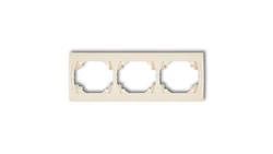 LOGO Ramka pozioma potrójna grafitowy 11LRH-3