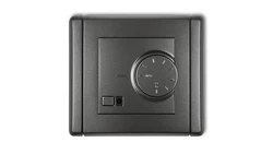 FLEXI Regulator temperatury elektroniczny z czujnikiem powietrznym grafitowy 11FRT-2