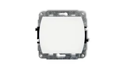 TREND Łącznik jednobiegunowy podświetlany biały WP-1L