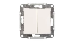 Sedna Łącznik schodowy podwójny 10AX kremowy IP20 SDN0600123