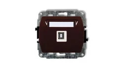 TREND Gniazdo pojedyncze USB-AB brązowy 4GUSB-3