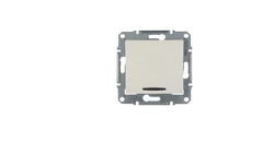 Sedna Łącznik schodowy 10AX z podświetleniem biały IP20 SDN1500221