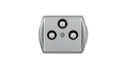 TREND Gniazdo multimedialne 3F DATA (Vectra) srebrny metalik 7GMV