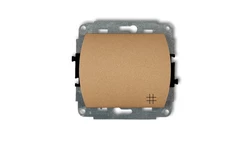 TREND Łącznik krzyżowy podświetlany złoty metalik 8WP-6L