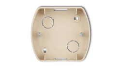 TREND Puszka montażowa pozioma pojedyncza złoty metalik 8PTH-1