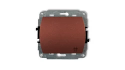 TREND Łącznik krzyżowy podświetlany brązowy metalik 9WP-6L