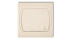 LOGO Przycisk /dzwonek/ podświetlany beżowy 1LWP-4L