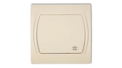 LOGO Łącznik krzyżowy podświetlany beżowy 1LWP-6L