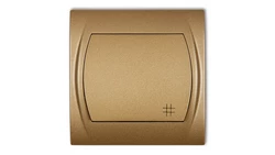 LOGO Łącznik krzyżowy złoty metalik 8LWP-6