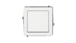 DECO Łącznik jednobiegunowy biały DWP-1