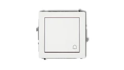 DECO Przycisk /dzwonek/ biały DWP-4