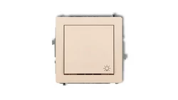 DECO Przycisk /światło/ beżowy 1DWP-5