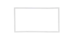 Ramka wypełniająca podwójna serii DECO biały DRW-2