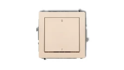 DECO Łącznik dwubiegunowy beżowy 1DWP-9