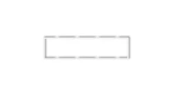 Ramka wypełniająca poczwórna serii DECO biały DRW-4