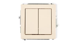 DECO Przycisk świecznikowy beżowy 1DWP-44.1