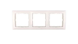 Berker B.Kwadrat Ramka potrójna kremowa 5310138982