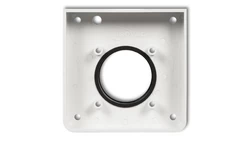 DECO Puszka montażowa pojedyncza do gniazda ssącego odkurzacza centralnego DECOvac biały DPV-1