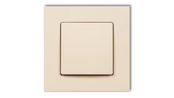 DECO Gniazdo ssące odkurzacza centralnego DECOvac beżowy 1DGV-1