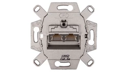 Berker/B.Kwadrat Gniazdo przyłączeniowe podwójne UAE 8/8-bieg. kat. 5e mechanizm 534555