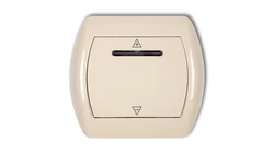 TREND Ściemniacz sterowany dotykiem i dowolnym pilotem beżowy 1RO-1