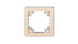 Ramka pośrednia beżowy 1DRP