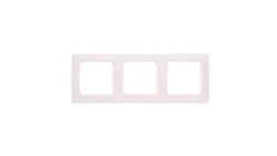 VALENA Ramka potrójna pozioma kremowa 774353