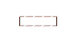 Ramka wypełniająca poczwórna serii DECO brązowy metalik 9DRW-4